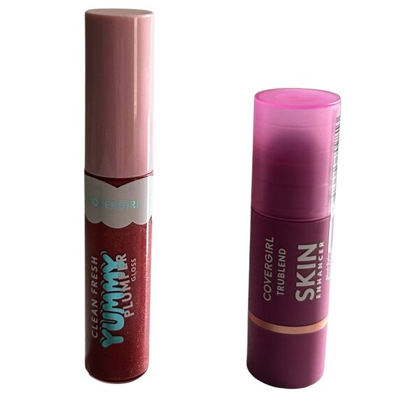 (2) Covergirl Products ~ Gloss Plumper & Skin Enhancer - Picture 1 of 7